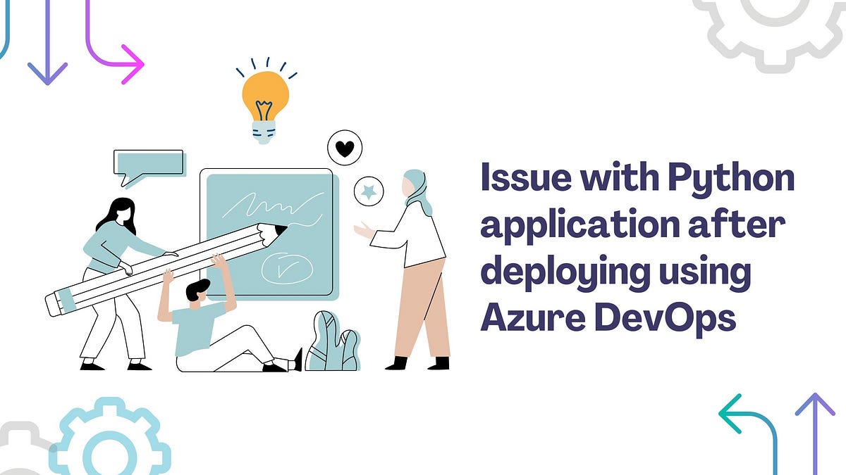 ivanilves's tweet card. If you are encountering issues with a Python application after deploying it using Azure DevOps, there are several common areas to…