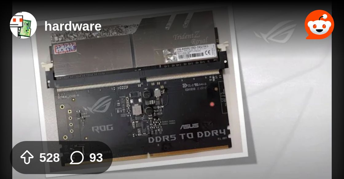 37TechnoShaman's tweet card. Explore this post and more from the hardware community