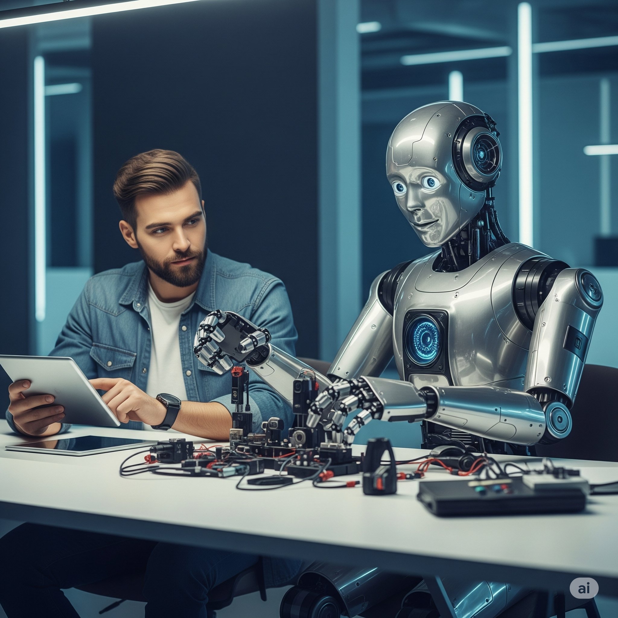 bashirkabirz's tweet card. Discover how AI is reshaping jobs, not stealing them. Dive into the real story with insights on tech careers and essential skills for the future.