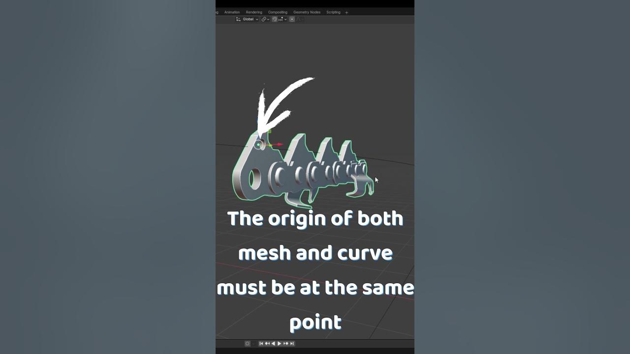 PolyPaul36's tweet card. Rigging a realistic ChainSaw Blade in Blender! #blendermodeling