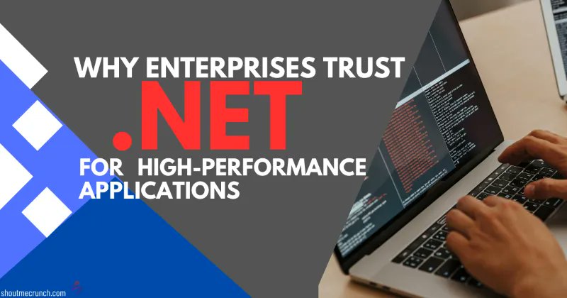 SunTecIndia's tweet card. This article is about why .NET is a trusted choice for developers and businesses, offering scalability, security, and adaptability for enterprise applications.
