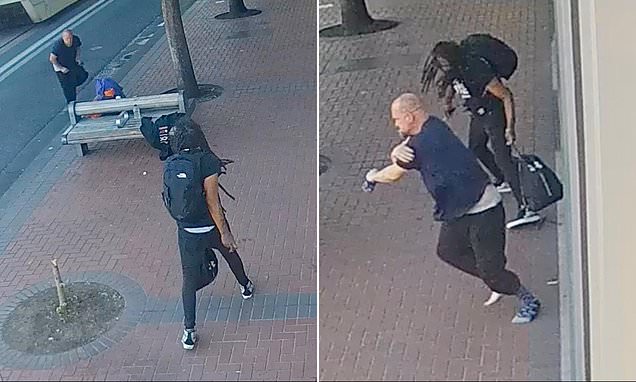 DailyMail's tweet card. Gary Edwards admitted to knifing the victim, but claimed it was in self-defense because the other man called him a racial slur.