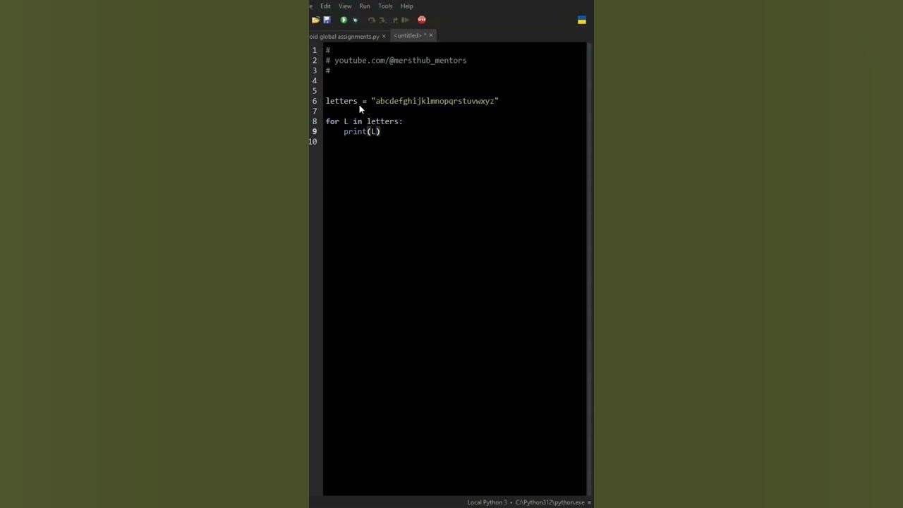 drmcekwonu's tweet card. Stop typing out "abcdefghijklmnopqrstuvwxyz"