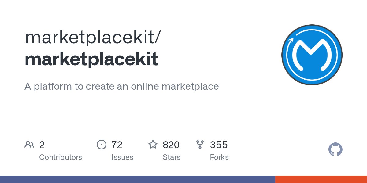 openlaravel's tweet card. A platform to create an online marketplace. Contribute to marketplacekit/marketplacekit development by creating an account on GitHub.