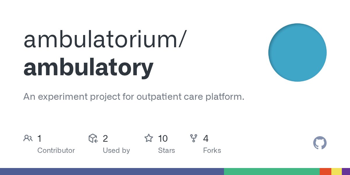 openlaravel's tweet card. An experiment project for outpatient care platform. - ambulatorium/ambulatory