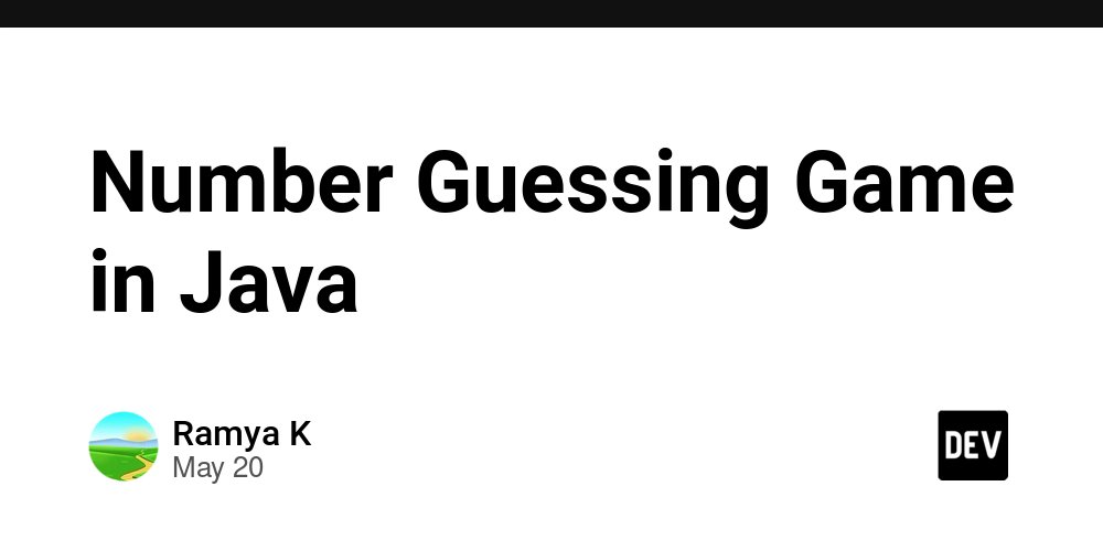 The_Java_Dev's tweet card. Guessing the number game: `package com.first; import java.util.Random; import...