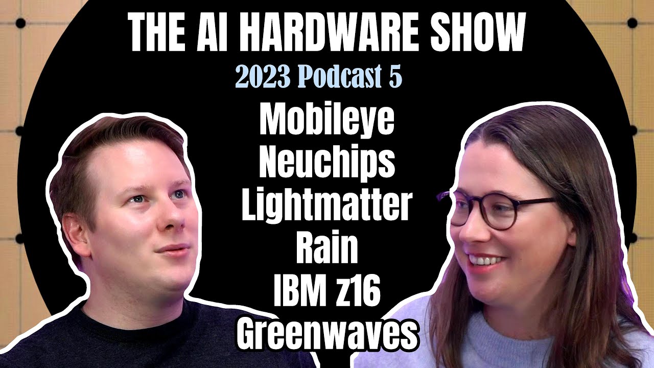 IanCutress's tweet card. The AI Hardware Show 2023x05e: After Show Podcast