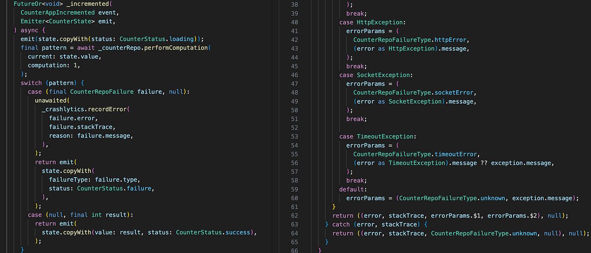 r_FlutterDev's tweet card. Error handling might be one of the most overlooked aspects of a maintainable and scalable codebase, especially when building applications…