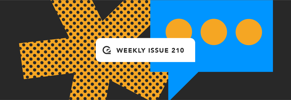 GoSquared's tweet card. This week we look at increasing engagement with your product, whether history is just a huge data set, and how to establish a UX practice.