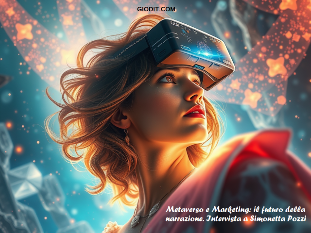 GiovannaDiTroia's tweet card. Simonetta Pozzi ci guiderà all’esplorazione dei nuovi mondi immersivi tra Realtà Aumentata, Realtà Virtuale, Extended Reality, Metaverso