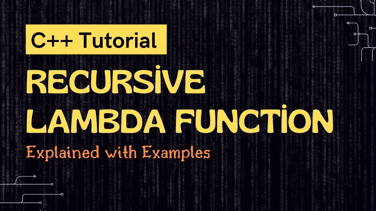 JournalCpp's tweet card. How to Create a Recursive Lambda Function in C++?