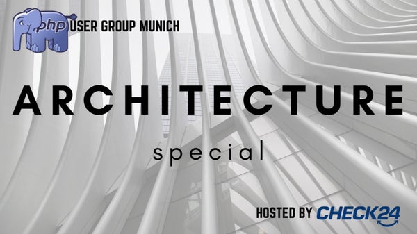 phpugmunich's tweet card. Join us for interesting talks, fun discussions, and be part of the Munich PHP community! This time we meet at the CHECK24 office. As always we have two talks. Hope to see