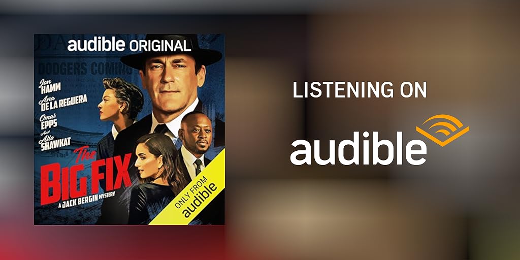 teamtaynick's tweet card. Check out this great listen on Audible.com. Jon Hamm returns as intrepid private eye Jack Bergin in this thrilling, hard-boiled Audible Original series. Set against the backdrop of the real-life...
