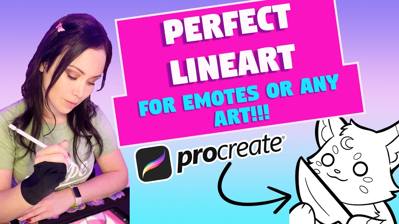 2K_aDay's tweet card. IMPROVE YOUR LINE ART INSTANTLY for digital art using PROCREATE ❤