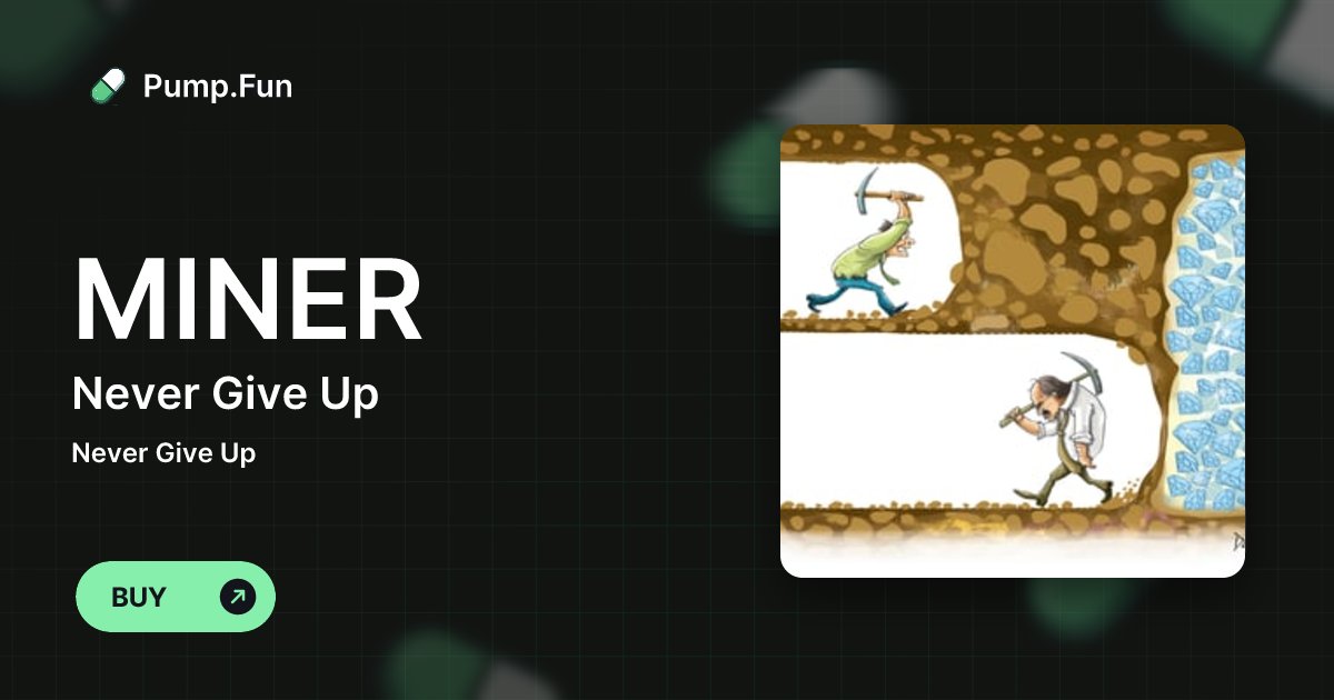 Dum_Ilustrador's tweet card. Never Give Up