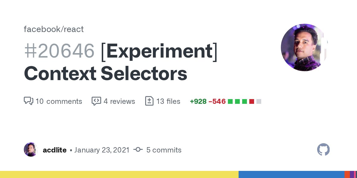 sonatard's tweet card. Based on #20890 This is not a final API. It's meant for internal experimentation only. If we land this feature in our stable release channel, it will likely differ from the version presente...