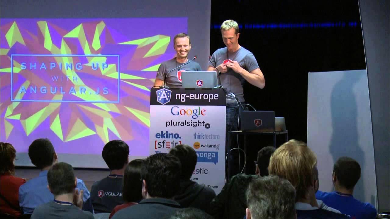 bradlygreen's tweet card. Keynote on the state of Angular by Igor Minar, Brad Green and Judy...