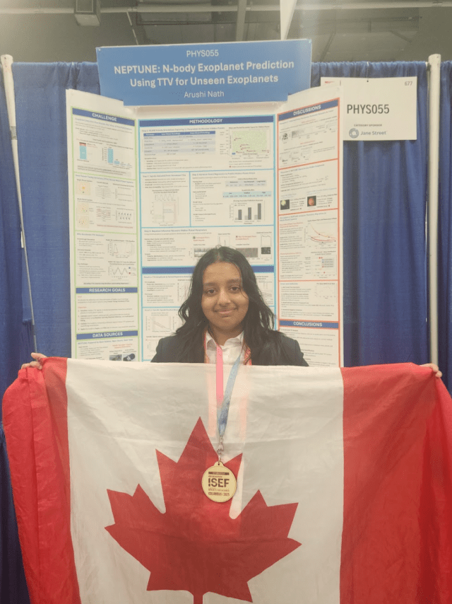 wonrobot's tweet card. Arushi Nath The 75th Regeneron International Science and Engineering Fair (ISEF), held from May 10th to 17th, 2025, in Columbus, Ohio, is the world’s largest annual STEM competition for pre-c…