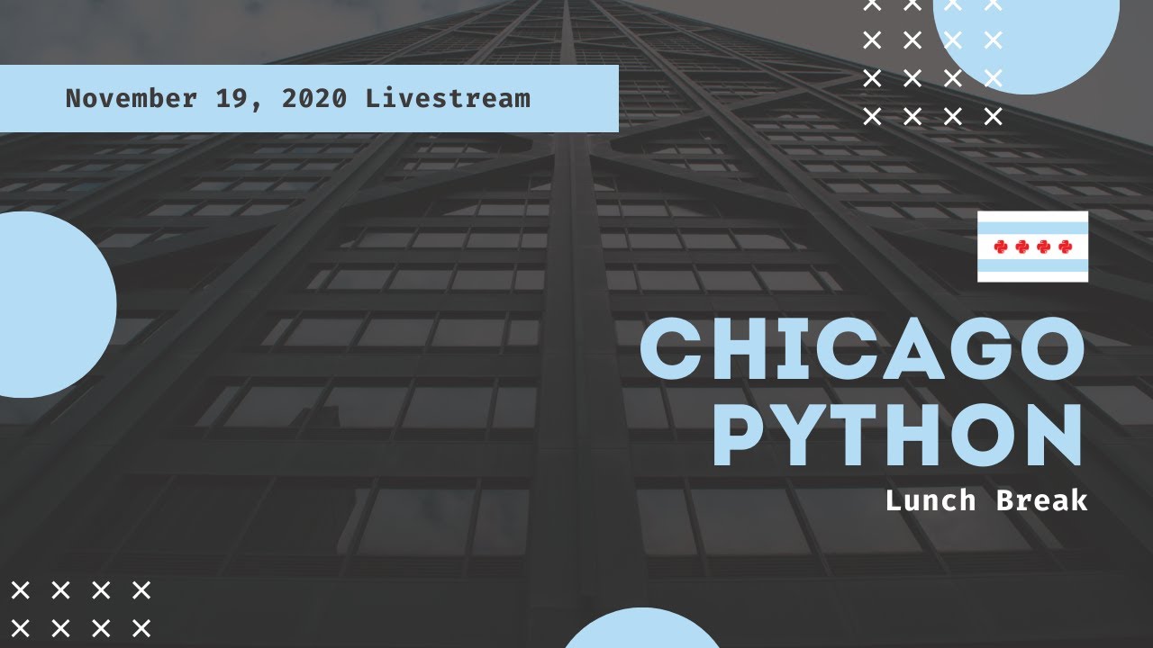 TerraMeijar's tweet card. Chicago Python Lunch Break presents Portable PyPI Server