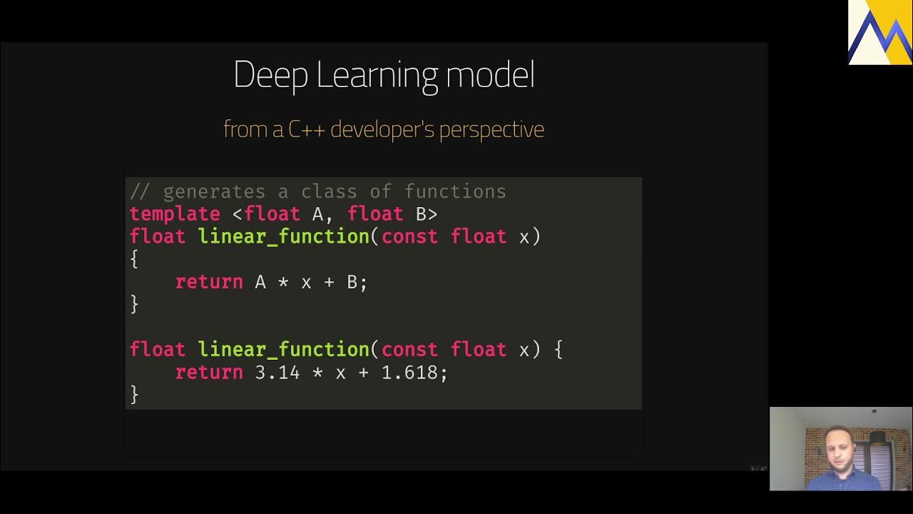 MUCplusplus's tweet card. [MUC++] Tomasz Dołbniak - Deep learning on the inside