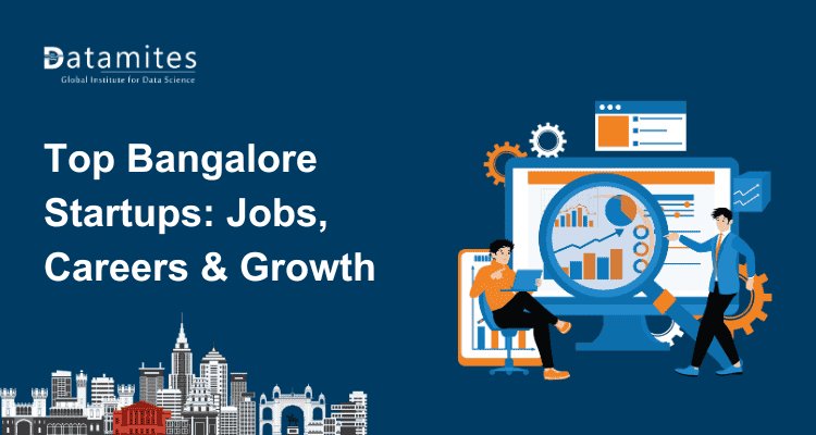 DataMites's tweet card. Explore top Bangalore startups offering exciting jobs, career growth, and learning opportunities. Discover key industries, skill requirements, and how joining these startups can help professionals...