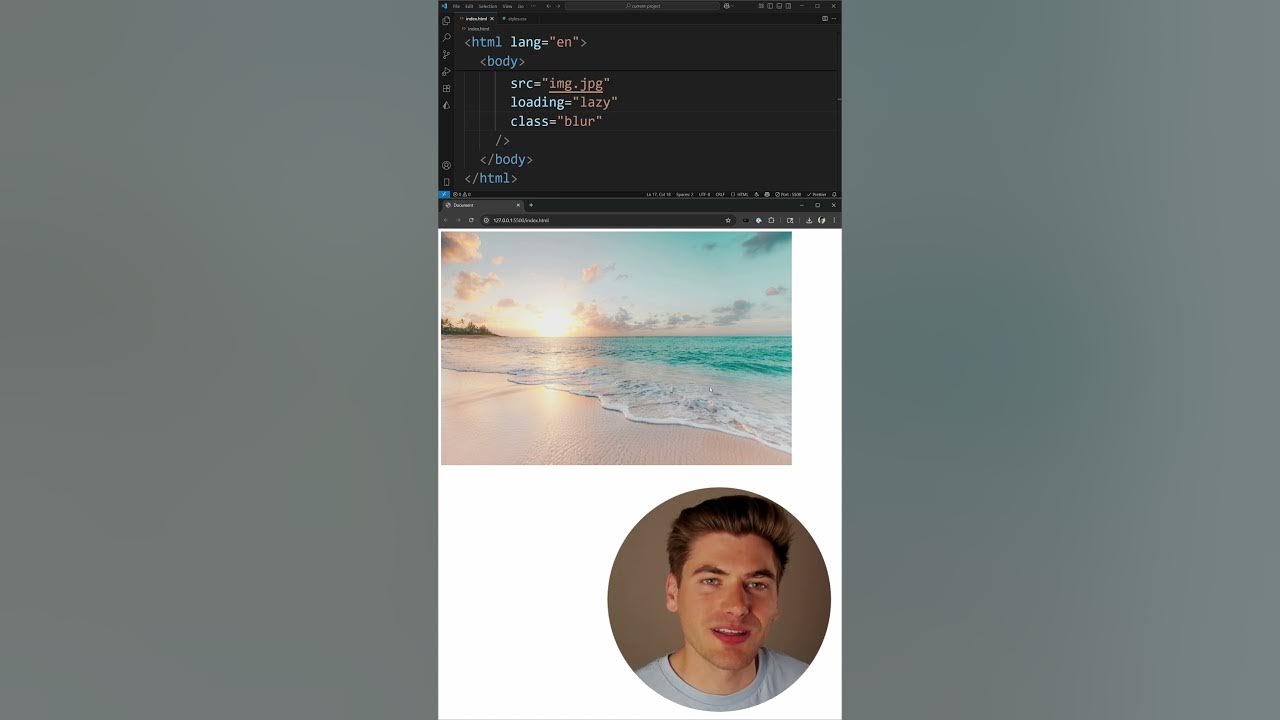 DevSimplified's tweet card. Add Beautiful Blurry Image Loading With 3 Lines of Code