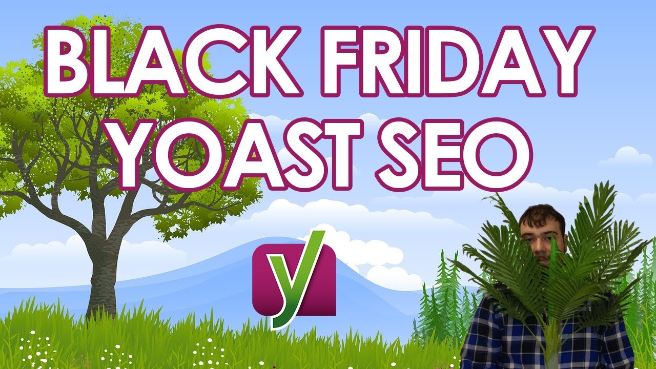 soywebmaster's tweet card. Black Friday de Yoast SEO