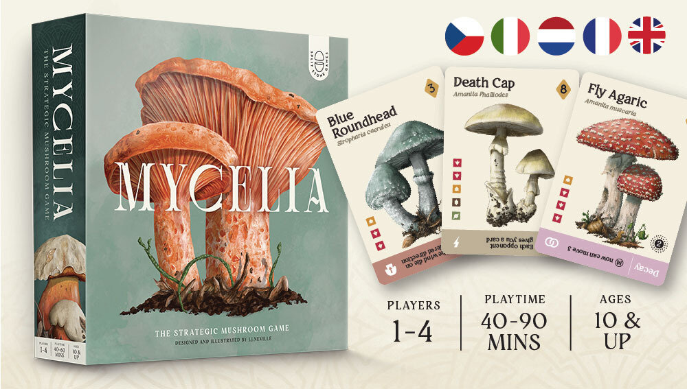 teach_python's tweet card. Check out Mycelia | The Strategic Mushroom Game on BackerKit!