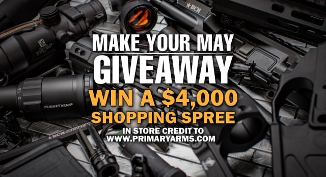 McProgramming's tweet card. Build a dream gun of your very own with the latest Primary Arms Giveaway. This May, Primary Arms will be awarding one lucky winner with a $4,000 shopping spree in store credit to your account with...