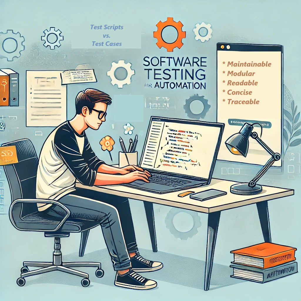 testrigor's tweet card. Master test automation with our guide on writing effective test scripts. Learn to differentiate between test cases and scripts for better outcomes.
