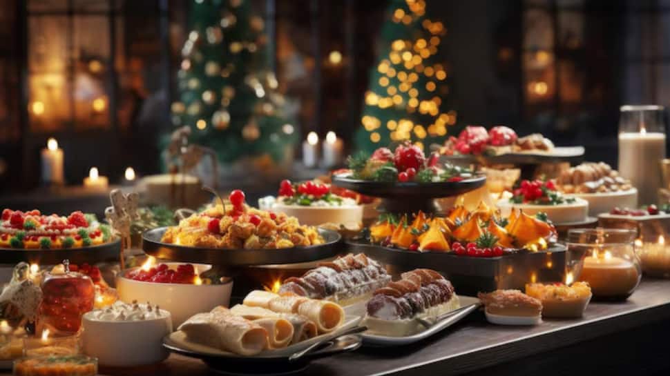 ZeeNewsEnglish's tweet card. Festive feasting often leads to sudden spikes in uric acid, triggering joint pain, bloating, and fatigue soon after the celebrations end. Here’s why it happens, and the most effective natural ways to...