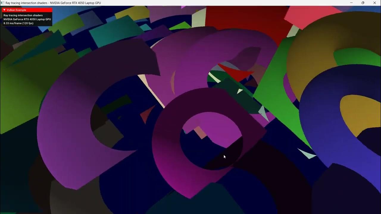 seamlessblend's tweet card. Vulkan API Discussion | Ray Tracing 10.4 | Procedural Geometry | New...