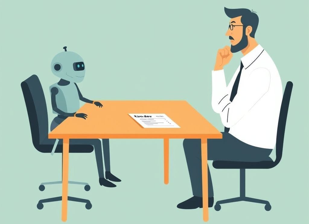 hackernoon's tweet card. I used Kiro.dev for 5 days to complete my hackathon project (analyzing GitHub repositories).