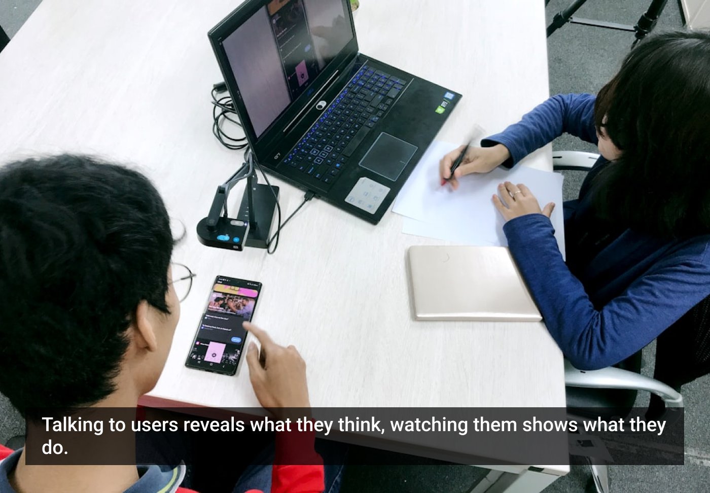 techdew's tweet card. It’s easy to confuse usability tests with focus groups. After all, both involve real users and valuable feedback. But in UX research, they answer very different questions. Focus groups reveal what...