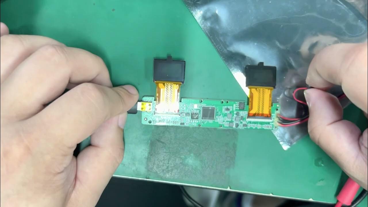 DisplayModule's tweet card. Introduce How to change the brightness of the 0.7" Micro OLED...