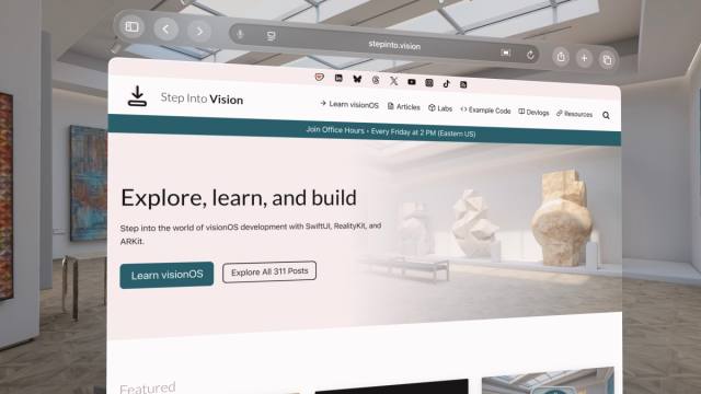 stepintovision's tweet card. Dive deep into animations, check out events on the Community Calendar, and load up with plenty of weekend reading.