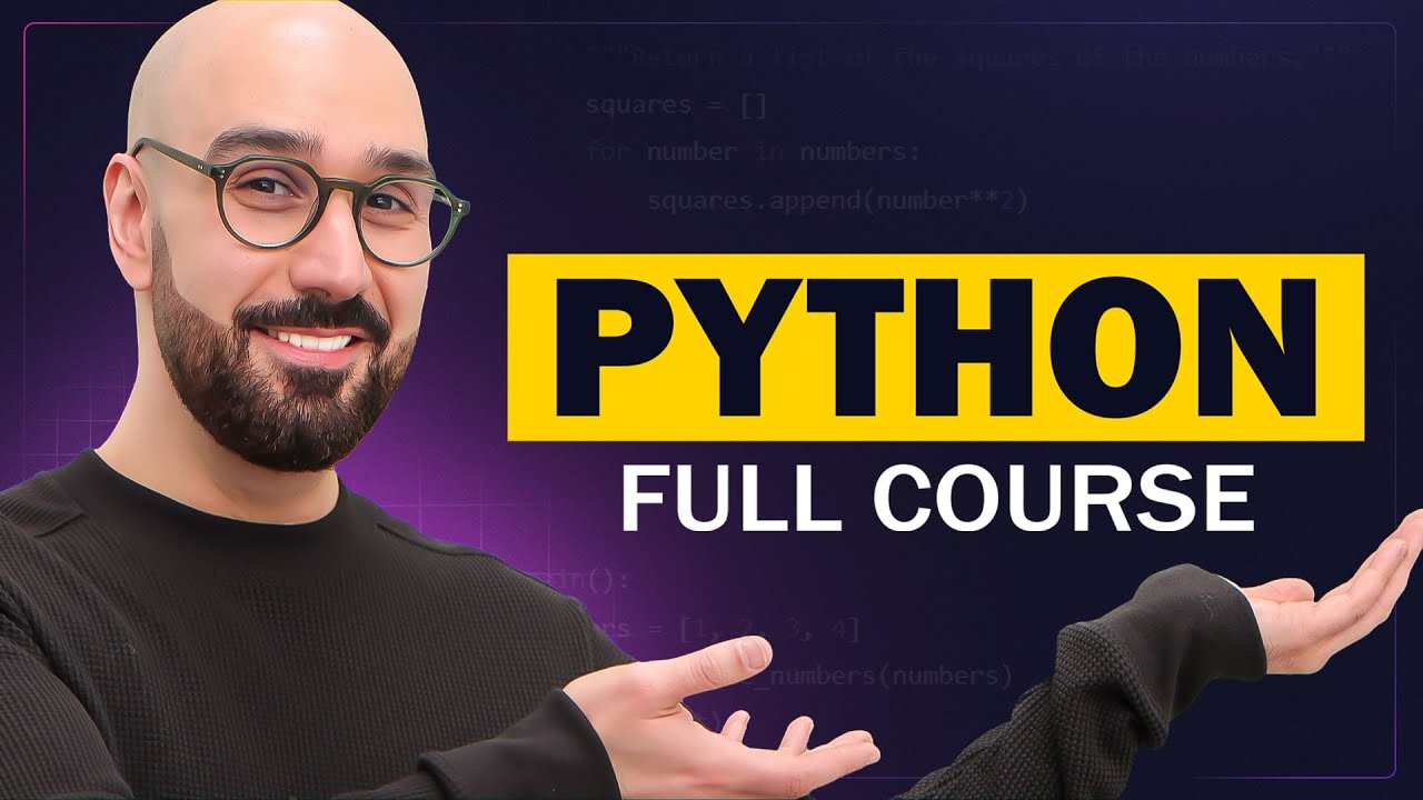 ChrisStaud's tweet card. Python Full Course for Beginners
