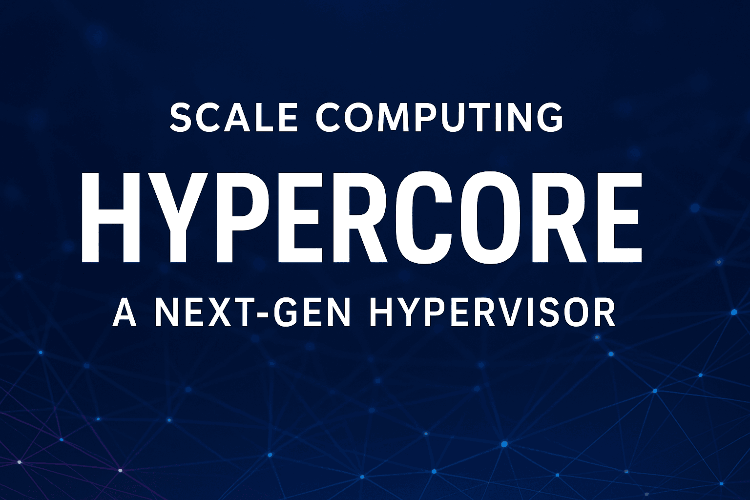 hyperHCI's tweet card. Explore Scale Computing HyperCore Hypervisor it's architecture, top features, pros & cons, supported OS list, and comparison with AHV, ESXi, Hyper-V & KVM.