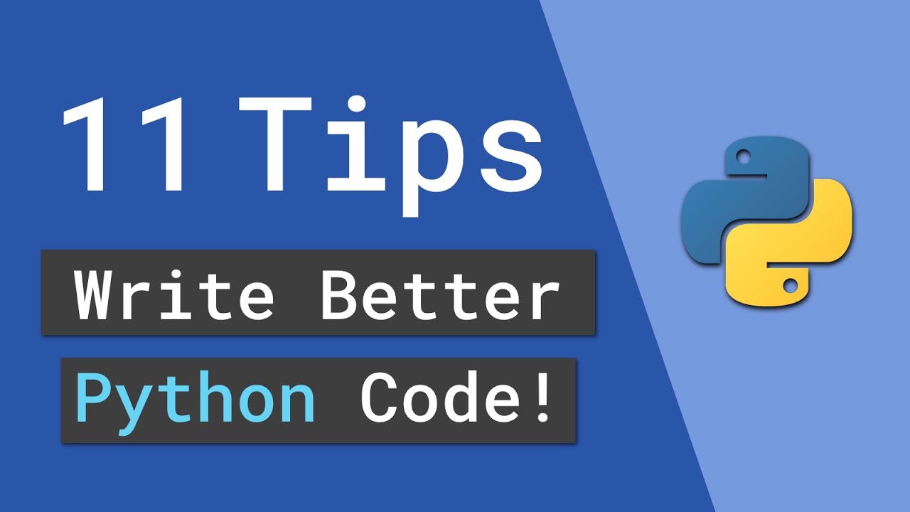 PythonPr's tweet card. 11 Tips And Tricks To Write Better Python Code