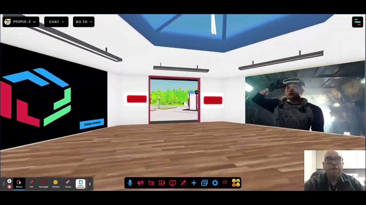 handsoncoding's tweet card. Hands on Coding Metaverse Campus is Open!