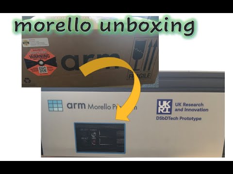 jsinger_compsci's tweet card. Arm Morello DSbD prototype unboxing
