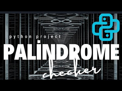 EdtechByMeera's tweet card. Build A Palindrome Checker in Python|Beginner Python Project #pytho...
