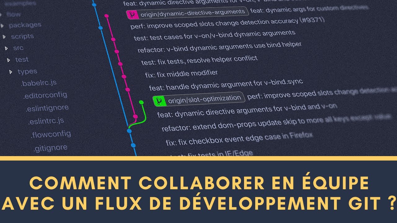 c_chaudier's tweet card. 🎙 Comment collaborer en équipe avec un flux de développement git ? -...