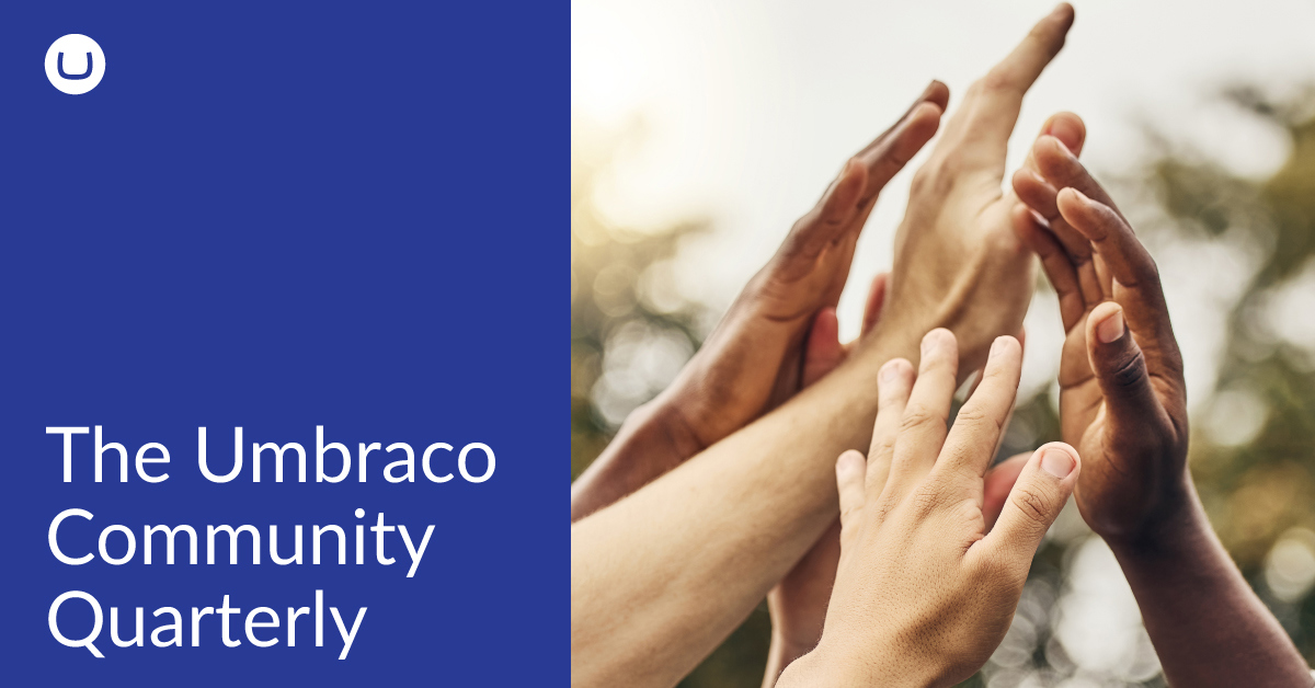 umbraco's tweet card. A fantastic Codegarden. 100 MVPs, and much more. There're a lot of great achievements to celebrate and exciting stuff to look forward to 👀