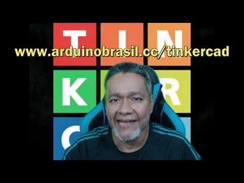 arduino_br's tweet card. TINKERCAD: LIVE #01 - Criação de um Sistema de Sorteio de Números sem...