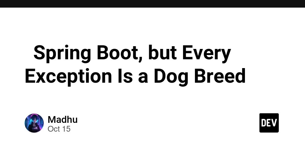 JavaTrendss's tweet card. You know how every Spring Boot exception has its own personality? Some are calm, some bark all day, and some will destroy your entire project because you missed one annotation 😩 So I decided to im...
