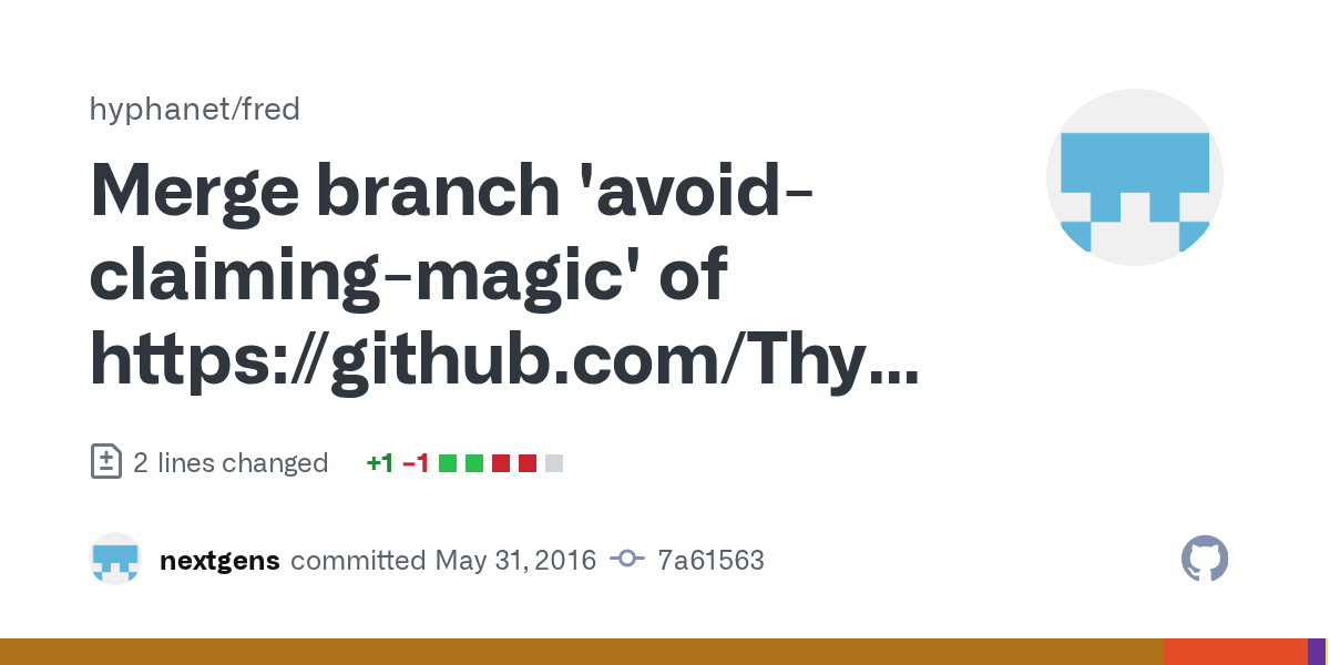 freenet_changes's tweet card. …-staging into Thynix-avoid-claiming-magic