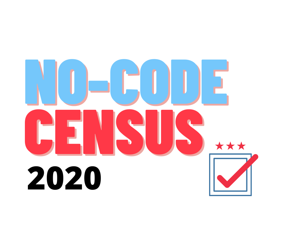 ClubNocode's tweet card. The No-Code Census tracks what no-code tools are powering startup technology and business innovation.
