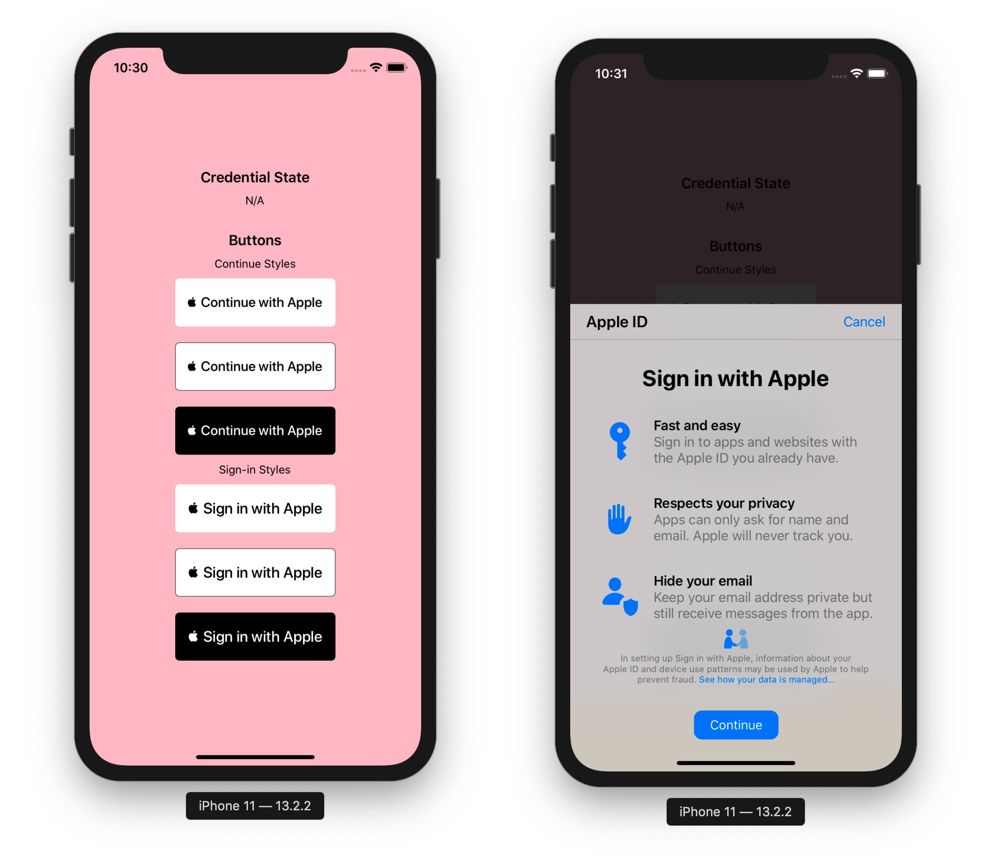 mikediarmid's tweet card. A React Native library providing support for Apple Authentication on iOS and Android. - invertase/react-native-apple-authentication