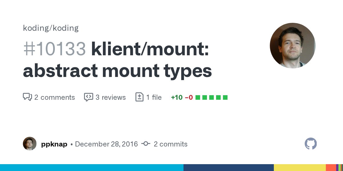 devrimyasar's tweet card. This PR adds mount abstract types. Depends on: - Description This is an index-based machine mount architecture. It is intended to solve all(known) performance and stability problems with current im...